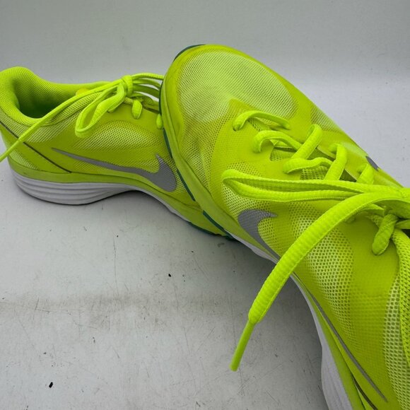 Nike Dual Fusion TR Women’s Training Athletic Shoes Neon Yellow Green Size 8.5 - Picture 4 of 9